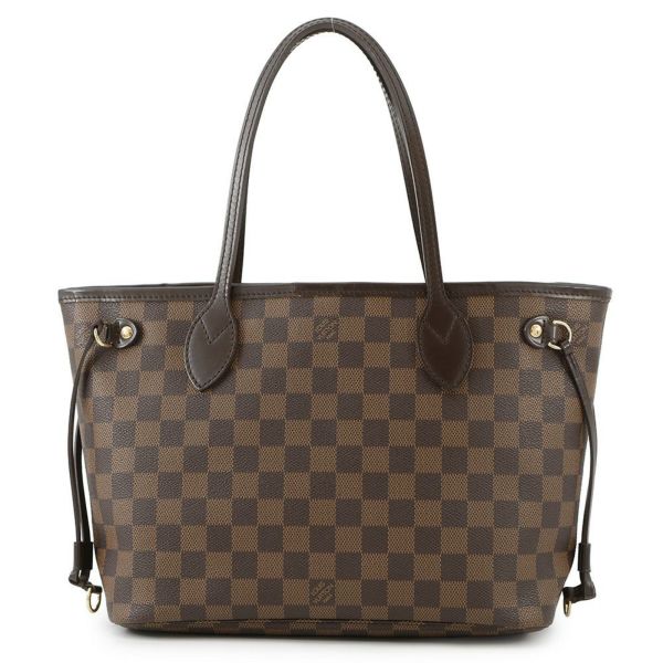 ルイヴィトン トートバッグ ダミエ・エベヌ ネヴァーフルPM N51109 LOUIS VUITTON ヴィトン バッグ