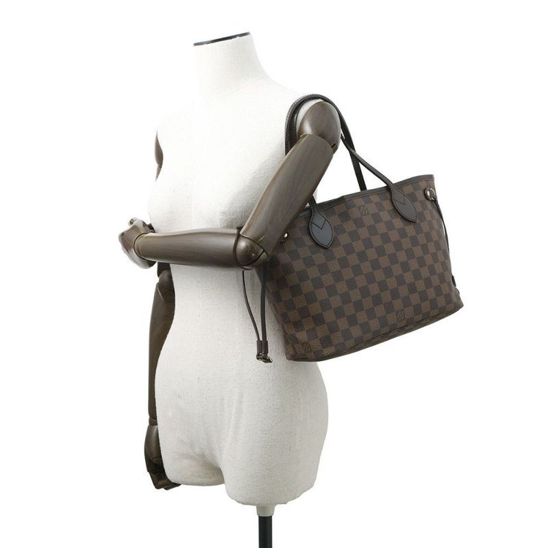 ルイヴィトン トートバッグ ダミエ・エベヌ ネヴァーフルPM N51109 LOUIS VUITTON ヴィトン バッグ