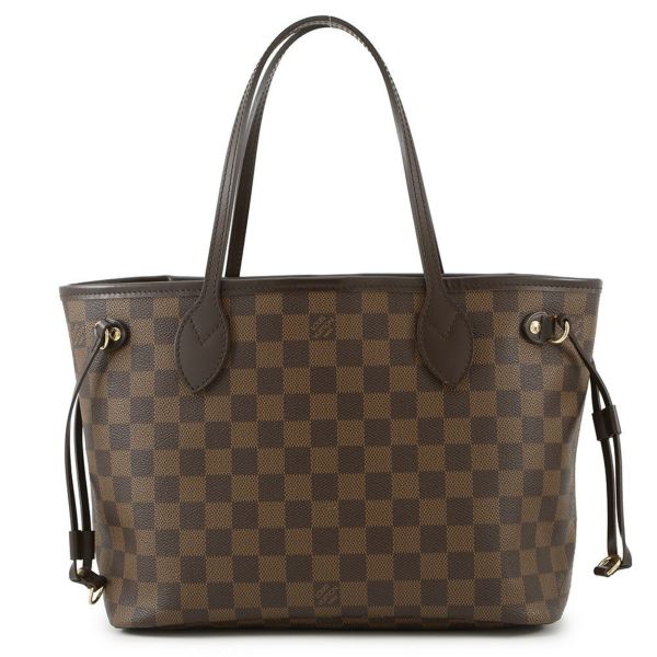 ルイヴィトン トートバッグ ダミエ・エベヌ ネヴァーフルPM N51109 LOUIS VUITTON ヴィトン バッグ