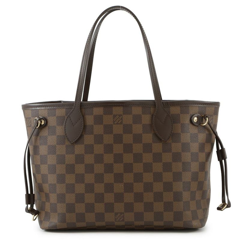 ルイヴィトン トートバッグ ダミエ・エベヌ ネヴァーフルPM N51109 LOUIS VUITTON ヴィトン バッグ