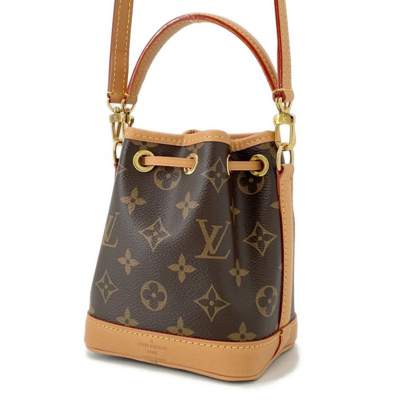 ルイヴィトン ハンドバッグ モノグラム ナノ・ノエ M81266 LOUIS VUITTON 2way