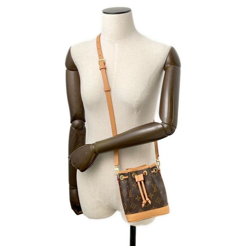 ルイヴィトン ハンドバッグ モノグラム ナノ・ノエ M81266 LOUIS VUITTON 2way
