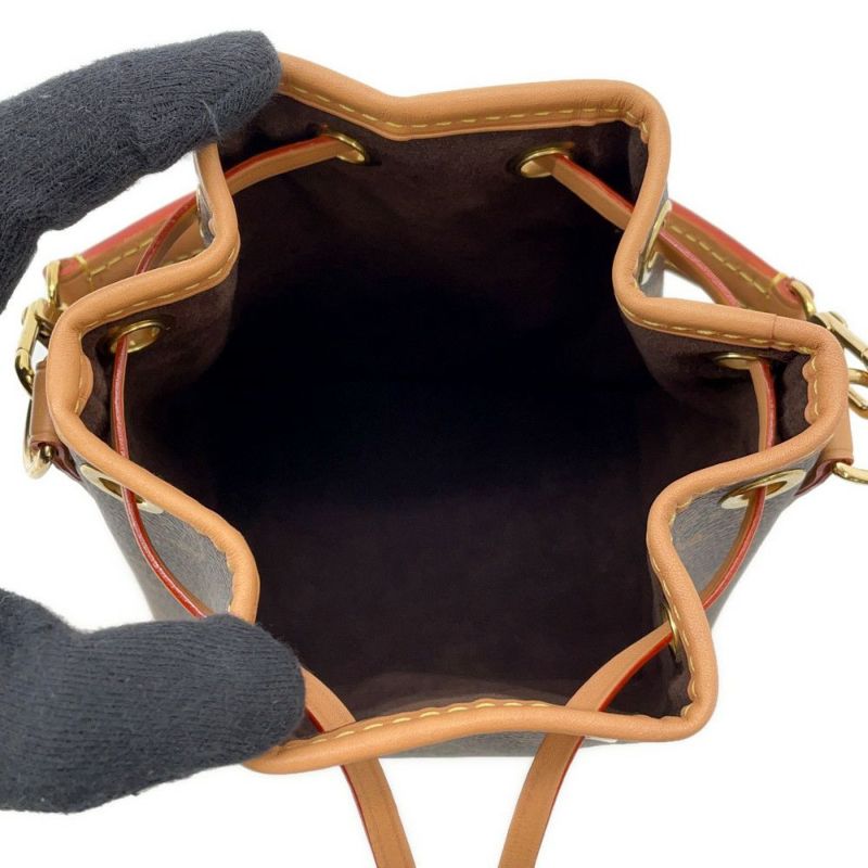 ルイヴィトン ハンドバッグ モノグラム ナノ・ノエ M81266 LOUIS VUITTON 2way