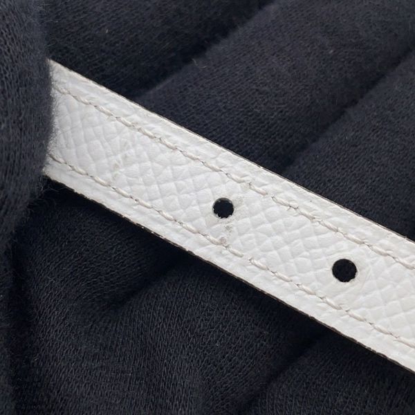エルメス ベルト Hリバーシブル エトゥープ/ホワイト/シルバー金具 スイフト/エプソン W刻印 レディースサイズ70