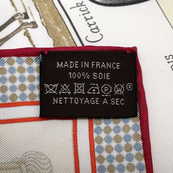 エルメス スカーフ カレ45 ガヴロッシュ カリック・ア・ポンプ HERMES シルク 2025年春夏