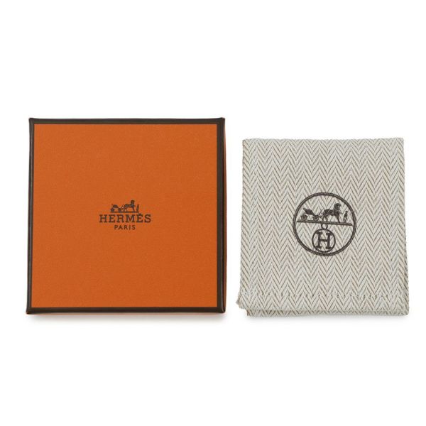 エルメス ブローチ シェーヌダンクル プシエール/ゴールド金具 エプソン HERMES アクセサリー