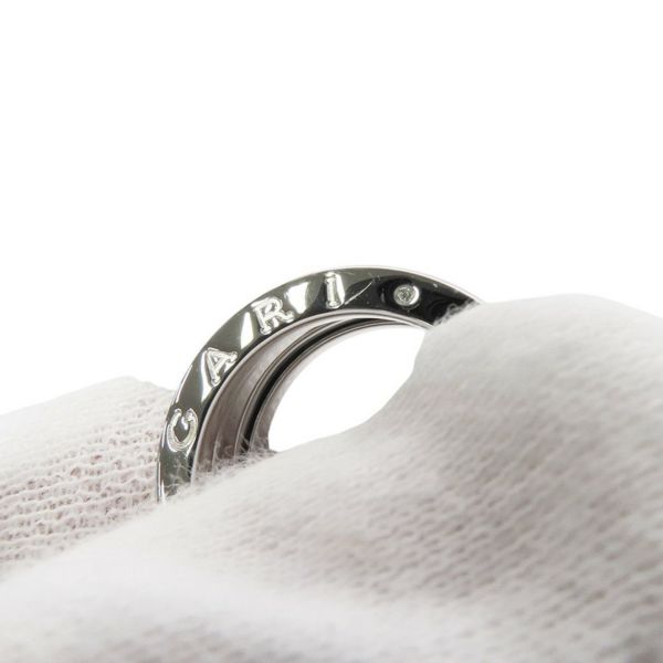 ブルガリ リング ビーゼロワン B-zero1 2バンド K18WGホワイトゴールド リングサイズ52 指輪 ジュエリー