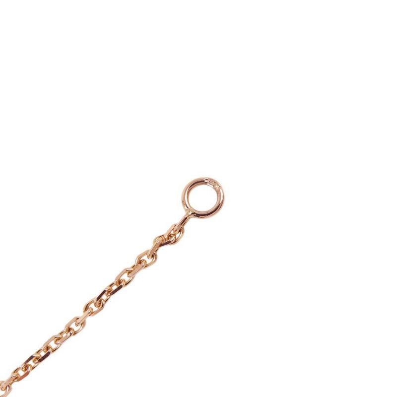 ヴァンクリーフ&アーペル ネックレス ヴィンテージ アルハンブラ ペンダント グレーマザーオブパール K18PGピンクゴールド VCARP4KK00