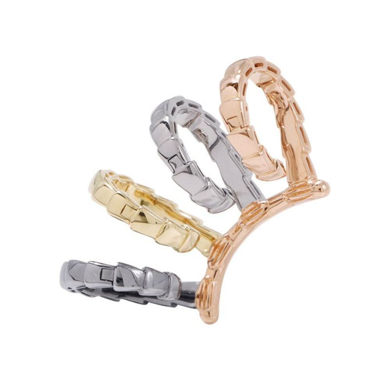 ブルガリ イヤーカフ セルペンティ ヴァイパー イヤリング K18YG/K18WG/K18PG/K18BG 356173 BVLGARI 片耳