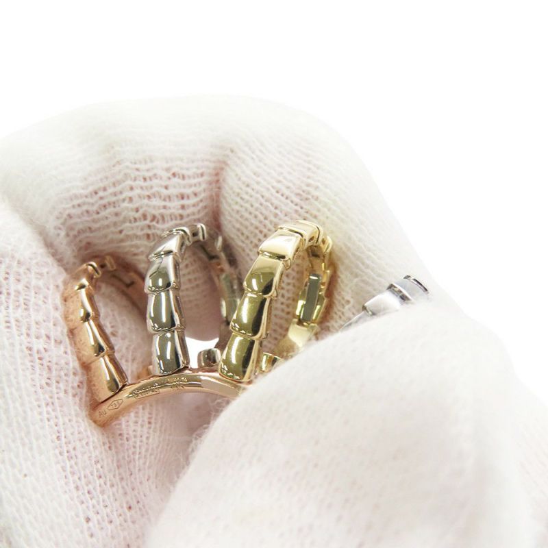 ブルガリ イヤーカフ セルペンティ ヴァイパー イヤリング K18YG/K18WG/K18PG/K18BG 356173 BVLGARI 片耳