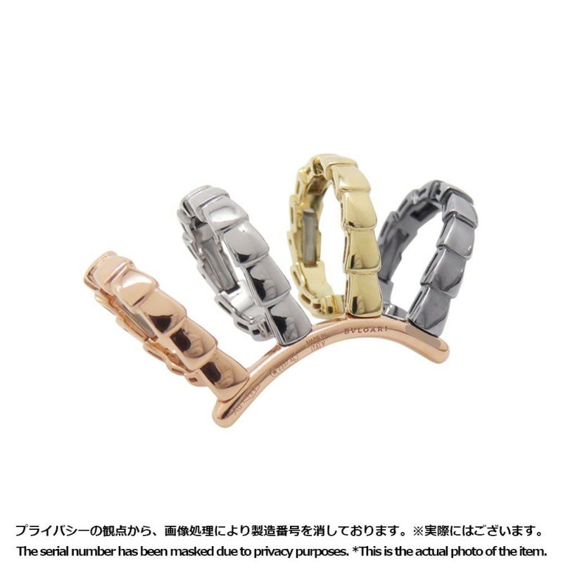 ブルガリ イヤーカフ セルペンティ ヴァイパー イヤリング K18YG/K18WG/K18PG/K18BG 356173 BVLGARI 片耳