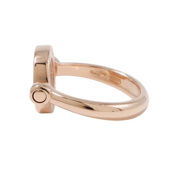 ブルガリ リング ブルガリ・ブルガリ フリップリング オニキス マザーオブパール K18PGピンクゴールド サイズ49 347769 BVLGARI 指輪