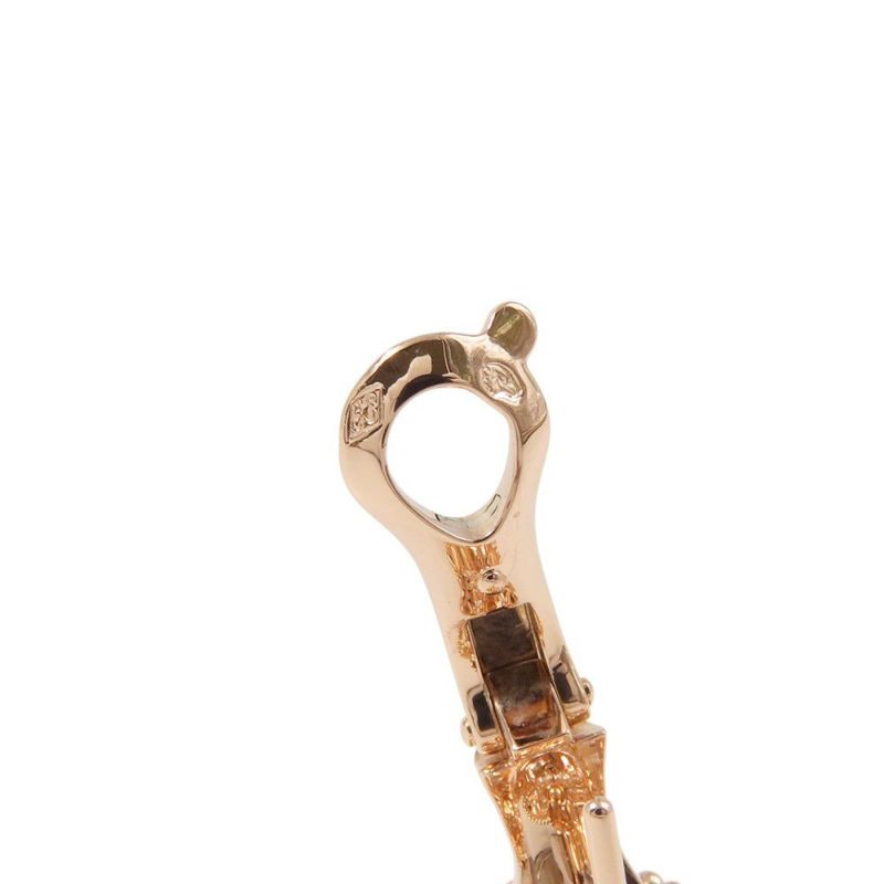 ヴァンクリーフ&アーペル ピアス ヴィンテージ アルハンブラ イヤリング ダイヤモンド 24P 0.96ct K18PGピンクゴールド VCARP2R500