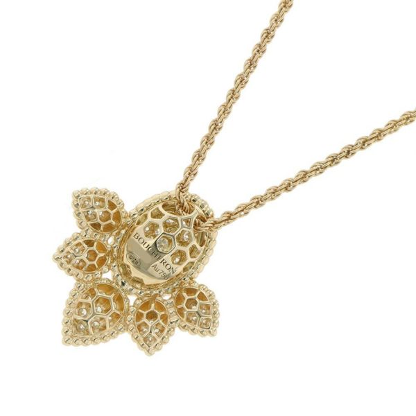 ブシュロン ネックレス セルパンボエム ヴィンテージ ペンダント ダイヤモンド 77P 計約0.80ct K18YGイエローゴールド JPN00055