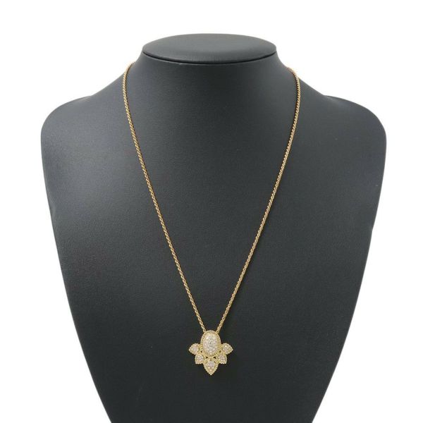 ブシュロン ネックレス セルパンボエム ヴィンテージ ペンダント ダイヤモンド 77P 計約0.80ct K18YGイエローゴールド JPN00055