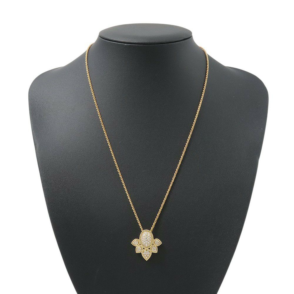 ブシュロン ネックレス セルパンボエム ヴィンテージ ペンダント ダイヤモンド 77P 計約0.80ct K18YGイエローゴールド JPN00055