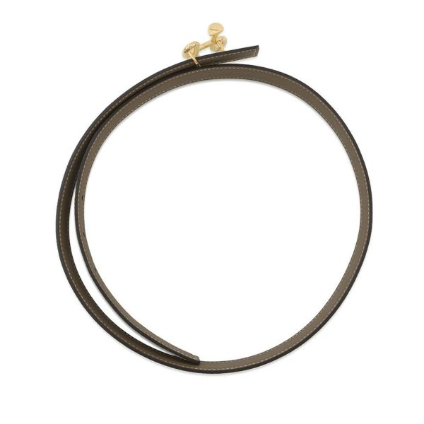 エルメス べルト リバーシブル コール・バロック エトゥープ/グリパール/ゴールド金具 エプソン/スイフト B刻印 サイズ80