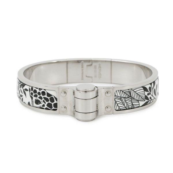 エルメス HERMÉS ブレスレット シャルニエール 七宝焼 サイズ65 HERMES エルメス シャルニエール PM ブレスレット - メタル 七宝焼き