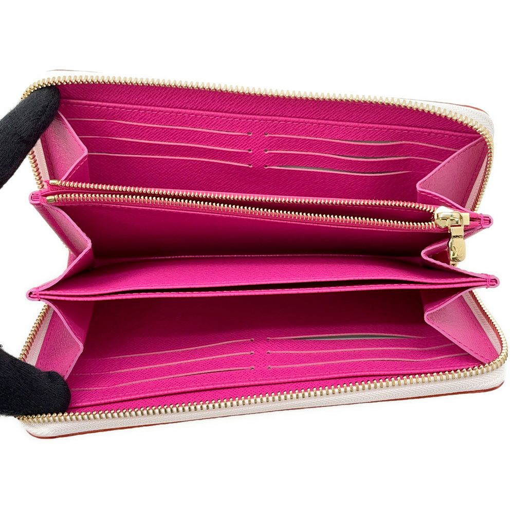 ルイヴィトン 長財布 モノグラム LV × TM ジッピー・ウォレット M13922 LOUIS VUITTON 村上隆コラボ ホワイト 白 日本限定