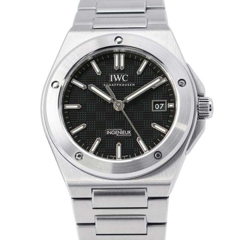 IWC インヂュニア オートマティック IW328901 腕時計 インジュニア 黒文字盤