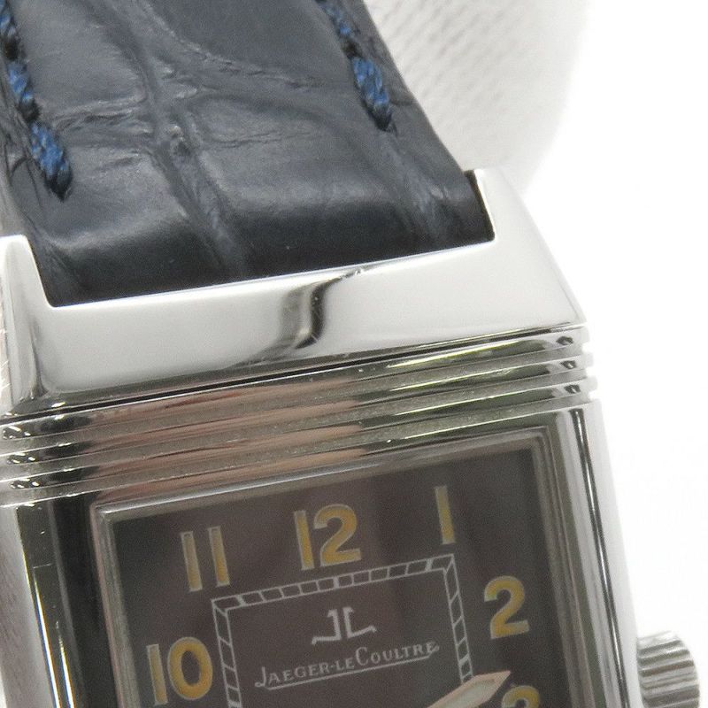ジャガールクルト レベルソ レディ 260.8.08 JAEGER-LECOULTRE 腕時計 ブルー文字盤