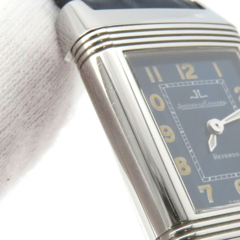 ジャガールクルト レベルソ レディ 260.8.08 JAEGER-LECOULTRE 腕時計 ブルー文字盤