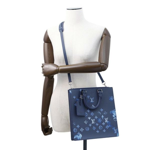 ルイヴィトン ハンドバッグ モノグラム・ウォーターカラー サックプラ メッセンジャー M57843 ヴィトン メンズ 2wayショルダーバッグ