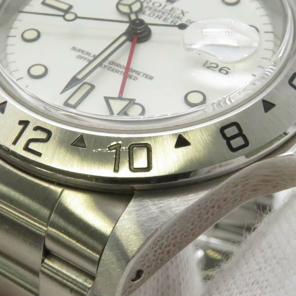 ロレックス エクスプローラー2 S番 16570 ROLEX 腕時計 白文字盤