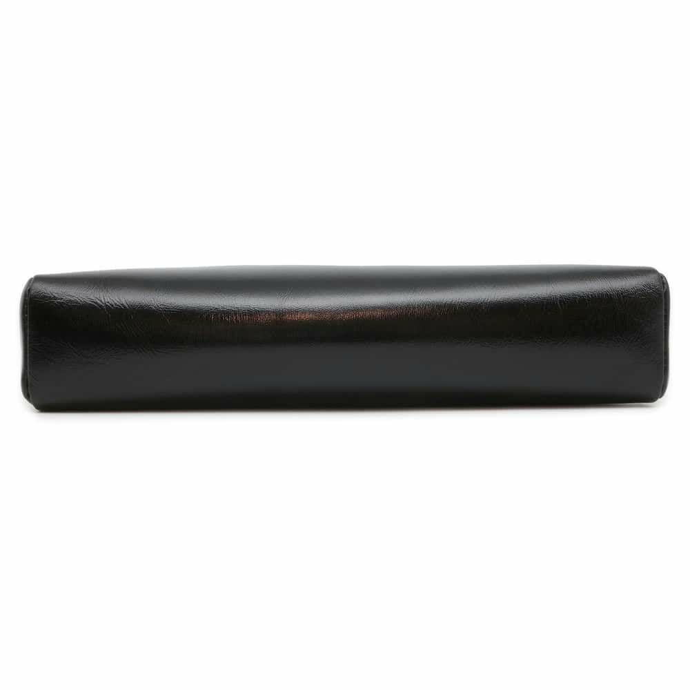 シャネル ショルダーバッグ マトラッセ スモールショッピングバッグ シャイニーカーフレザー AS4133 黒