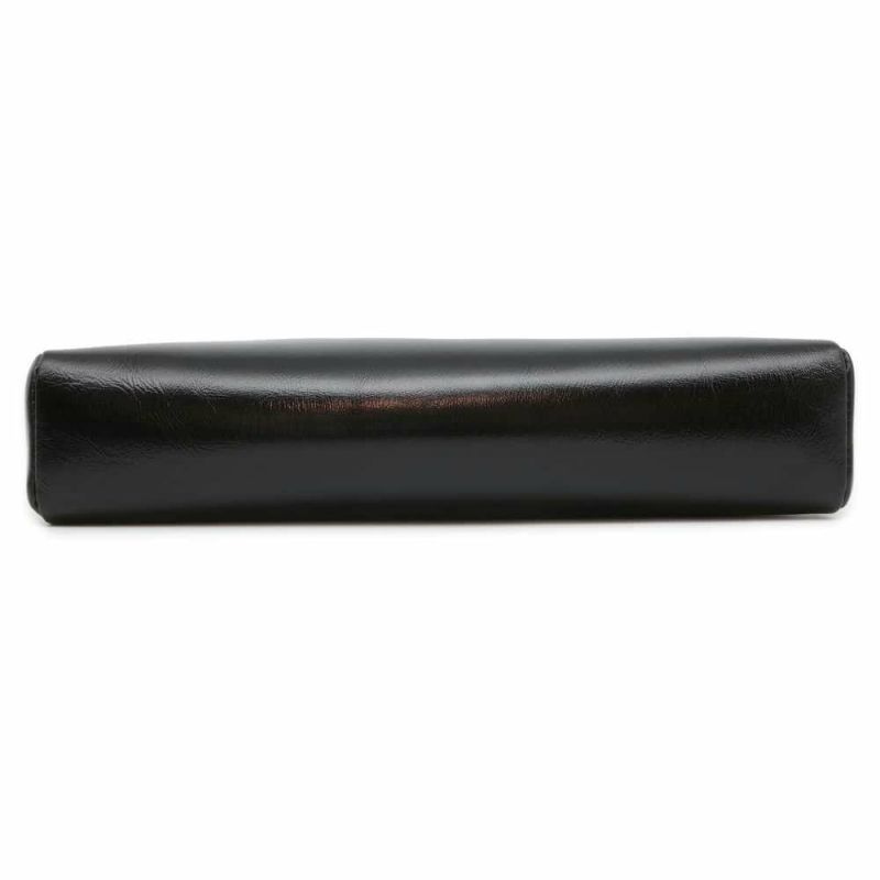 シャネル ショルダーバッグ マトラッセ スモールショッピングバッグ シャイニーカーフレザー AS4133 黒