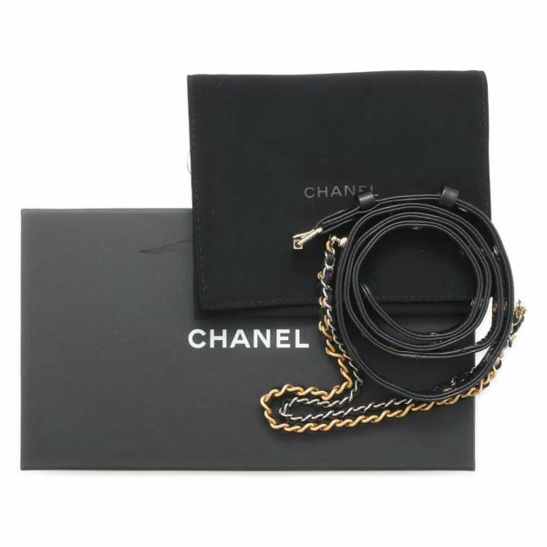 シャネル ウエストバッグ マトラッセ ココマーク ゴートスキン AP2549 CHANEL ウエストポーチ ミニバック 黒