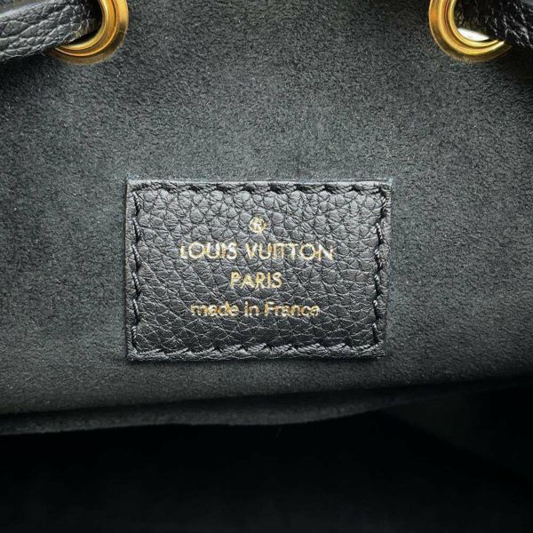 ルイヴィトン ショルダーバッグ グレインカーフレザー ロックミー・バケット NV M57687 LOUIS VUITTON 2wayハンド ブラック 黒