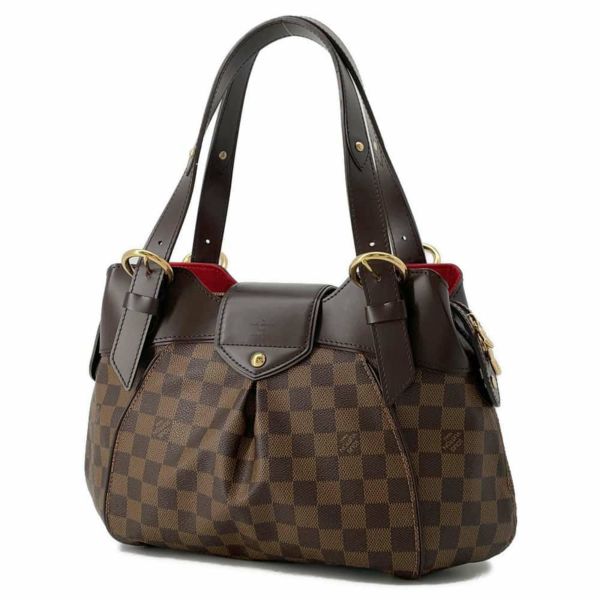 ルイヴィトン ハンドバッグ ダミエ・エベヌ システィナPM N41542 LOUIS VUITTON ショルダーバッグ