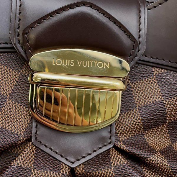 ルイヴィトン ハンドバッグ ダミエ・エベヌ システィナPM N41542 LOUIS VUITTON ショルダーバッグ