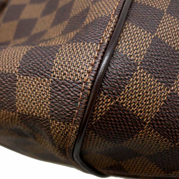 ルイヴィトン ハンドバッグ ダミエ・エベヌ システィナPM N41542 LOUIS VUITTON ショルダーバッグ