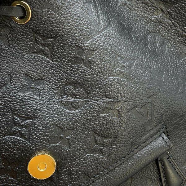 ルイヴィトン リュック モノグラム・アンプラント モンスリPM M45205 LOUIS VUITTON バックパック ブラック 黒