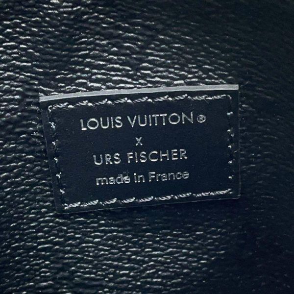 ルイヴィトン ハンドバッグ モノグラム ウルス フィッシャー コラボ スピーディバンドリエール25 LOUIS VUITTON 黒 2wayショルダー