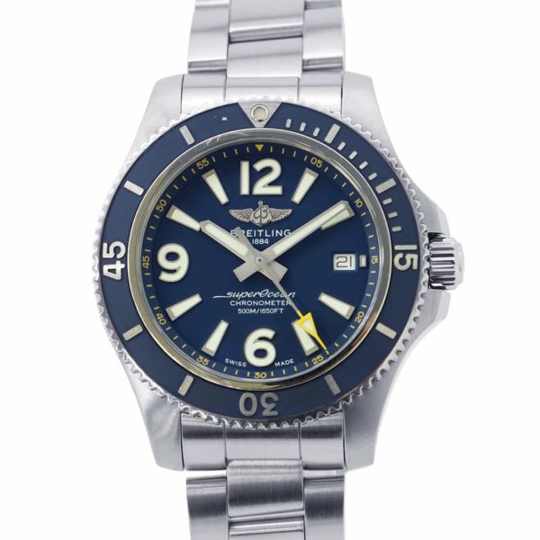 ブライトリング スーパーオーシャン ジャパンエディション A173661A1C1A1 BREITLING ブルー文字盤