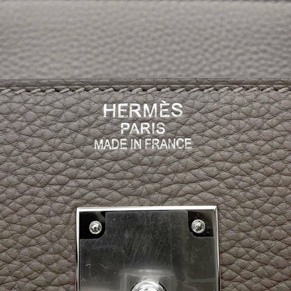 エルメス バーキン40 グリメイヤー/シルバー金具 トゴ W刻印 HERMES Birkin ハンドバッグ