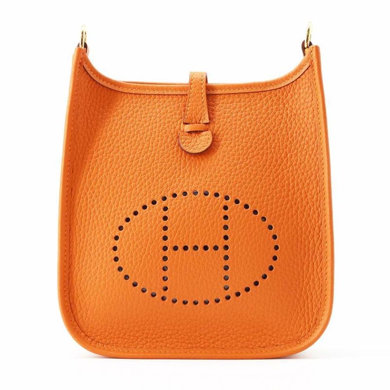 エルメス エブリンTPM アマゾン オレンジ/ゴールド金具 トリヨンクレマンス B刻印