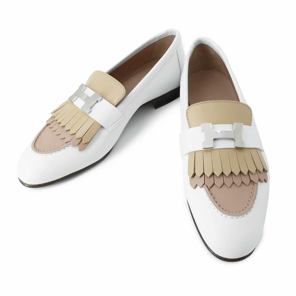 エルメス モカシン ロワイヤル レザー レディースサイズ35 1/2 HERMES 