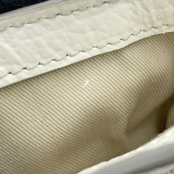 メゾンマルジェラ ハンドバッグ 5AC マイクロ カーフレザー S56WG0081 2way 白