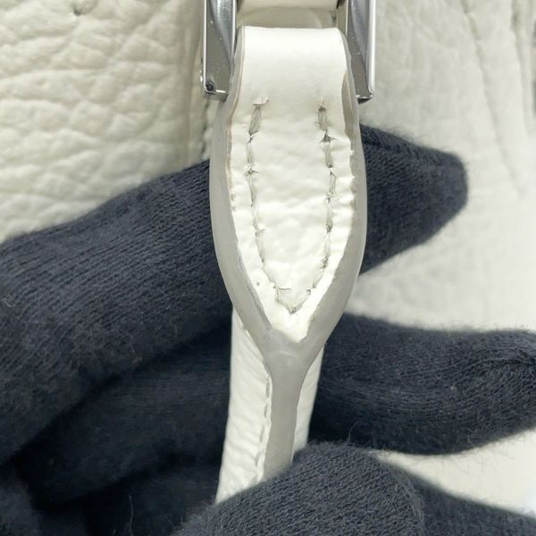 メゾンマルジェラ ハンドバッグ 5AC マイクロ カーフレザー S56WG0081 2way 白