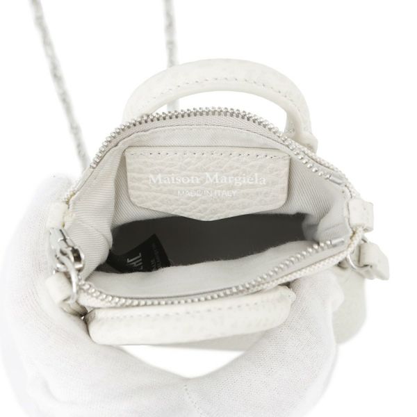 メゾンマルジェラ チェーンショルダーバッグ 5AC ベビー レザー SB3WG0025