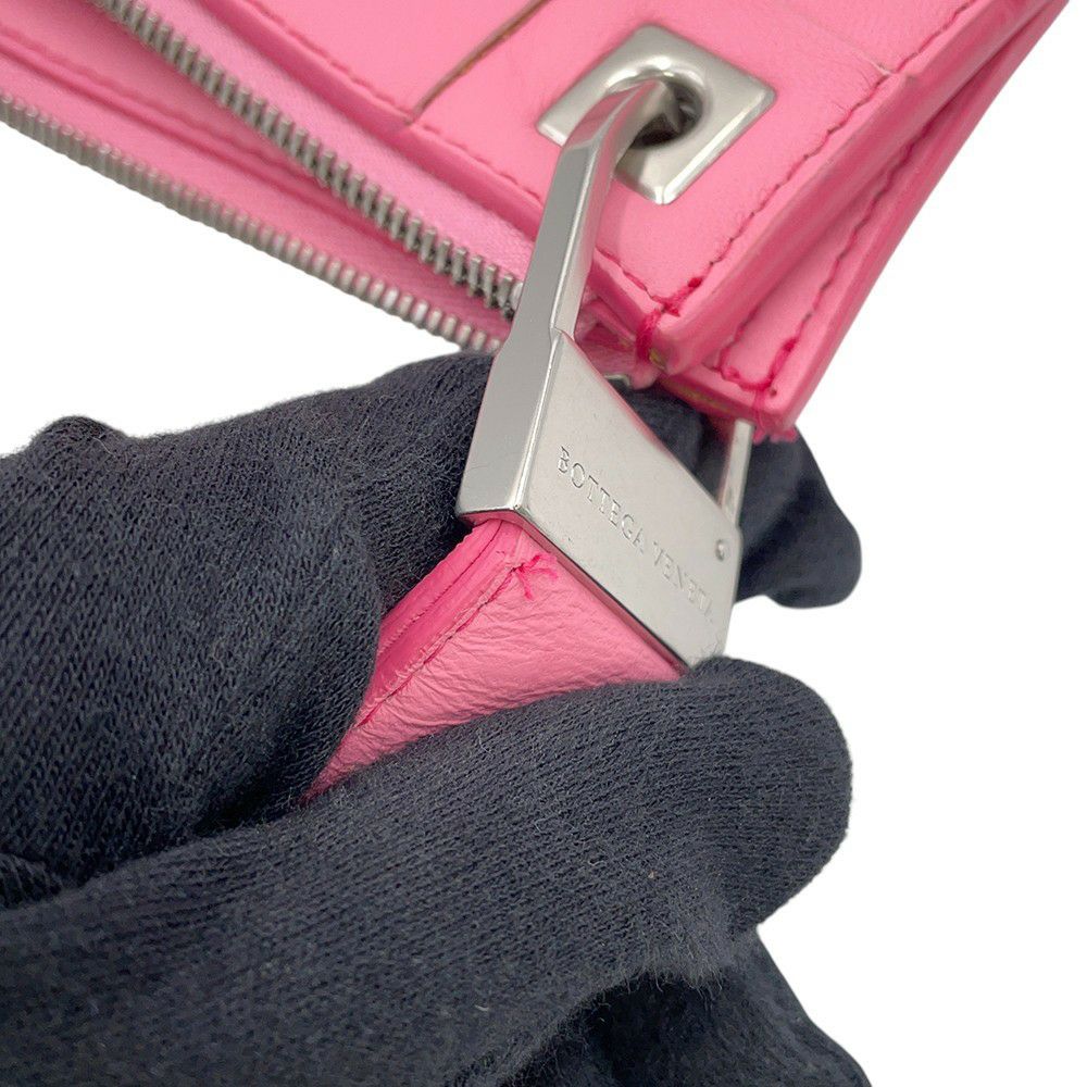 ボッテガヴェネタ クラッチバッグ マキシイントレチャート スモールポーチ 574049 BOTTEGA VENETA ダブルポーチ