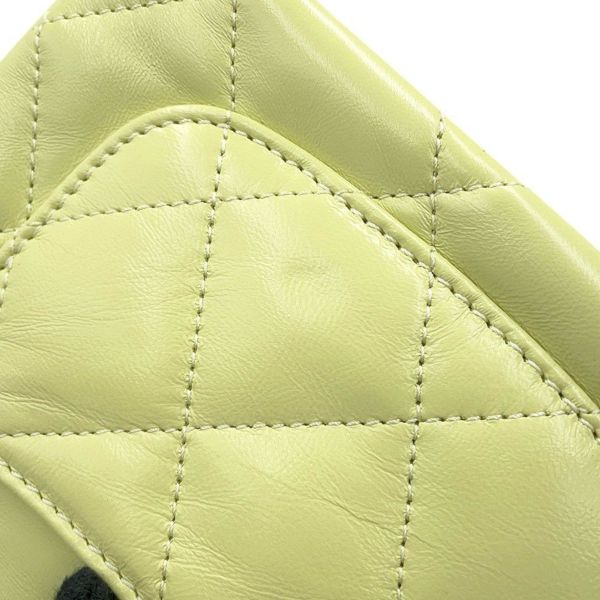 シャネル ハンドバッグ ココマーク マトラッセ ミニトップハンドル シャイニーカーフレザー AS4543 2way