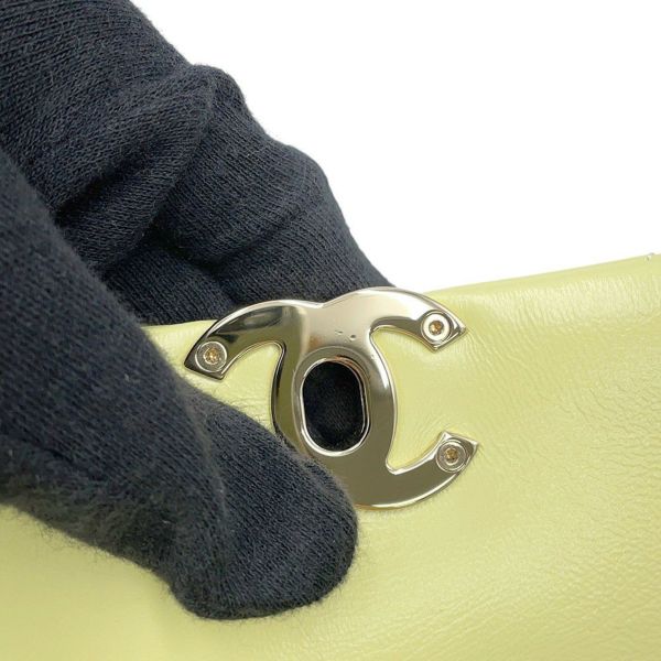 シャネル ハンドバッグ ココマーク マトラッセ ミニトップハンドル シャイニーカーフレザー AS4543 2way