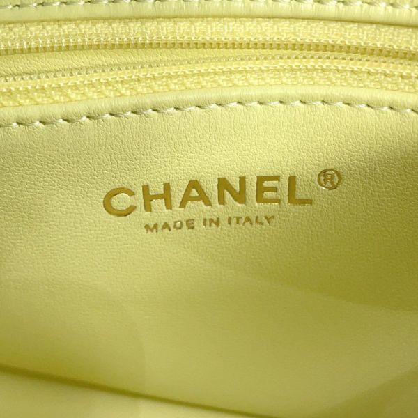 シャネル ハンドバッグ ココマーク マトラッセ ミニトップハンドル シャイニーカーフレザー AS4543 2way