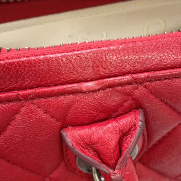 シャネル チェーンショルダーバッグ マトラッセ ココマーク レザー A92748 CHANEL 2way