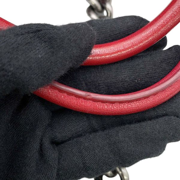 シャネル チェーンショルダーバッグ マトラッセ ココマーク レザー A92748 CHANEL 2way